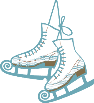 ruxley manor ice skating party 2022 clipart